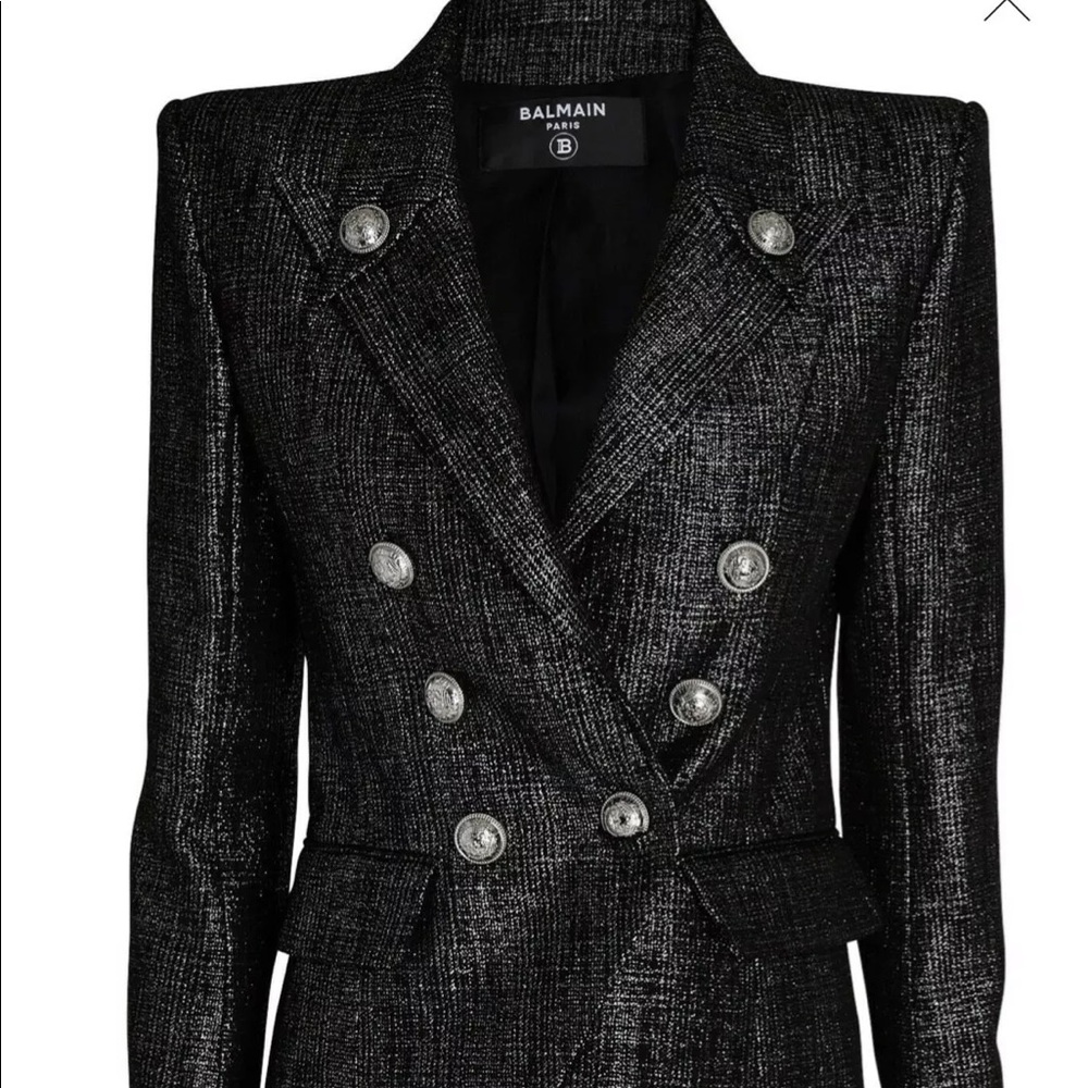 Balmain double breasted blazer size 42 - Picture 2 of 4